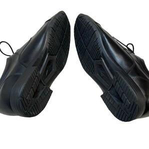 【美品】ミズノ レザー ストレートチップ ビジネスシューズ 26.5cm ブラック ブラック レザーシューズ 紳士靴 本革 革靴 ウォーキングの画像6