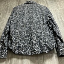 ［美品］1スタ　1円　ポールスミス 長袖シャツ　総柄　マルチカラー シャツ 長袖 古着　柄シャツ　アロハ　Lサイズ　ブラック　ネイビー_画像10