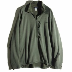 C1894f23　■patagonia パタゴニア■　06年 USA製 M.A.R.S レギュレーターR1 フラッシュプルオーバー ジャケット グリーン XXL シーズンレ