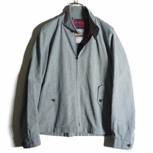 x5234f45　■BARACUTA バラクータ × マーガレットハウエル■　コットンリネン ハリントンジャケット グレー M / G3 スイングトップ 春～秋