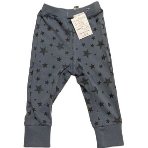 キッズ 男の子 パンツ ボトムス スキニー スウェット 星柄 綿100