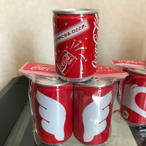当時物 コカ・コーラ ミニ缶 135ml缶 160ml缶 コカコーラ 無料試飲缶 ニコイチデザイン缶 COCACOLA プルタブ 平成レトロの画像2