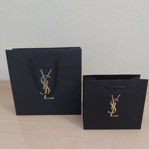 イヴ・サンローラン　YSL ショッパー　紙袋　大　中　