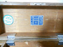 □ ZUIHO 瑞宝工学精機 測量機 レトロ アンティーク 当時物 木箱入り_画像2