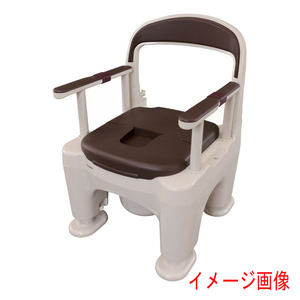 # unused goods Panasonic portable toilet seat comfort raffine PN-L30200B mocha Brown nursing articles *