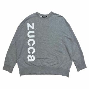 Rare 19SS ZUCCA logo print over-sized sweatshirt tops archive collection Japanese label ISSEY MIYAKE Ne-net I.S. CABANE de ZUCCA