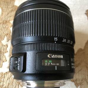 美品 Canon EF-S 15-85mm F3.5-5.6 IS USM ズームレンズ フード付き キヤノンの画像8