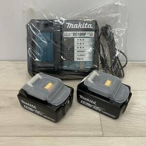 マキタ/makita　新品　バッテリーBL1860B×2個　急速充電器DC18RF