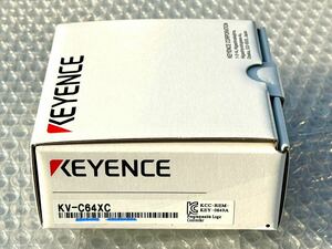 KEYENCE キーエンス PLC 【KV-C64XC】プログラマブルコントローラ KV-8000 シリーズ 64点 コネクタ 国内正規品 未使用品