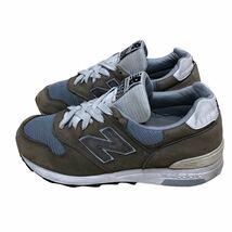 AH690 USA製 newbalance ニューバランス M1400 メンズ スニーカー US5 23cm ブラウン グレー_画像2