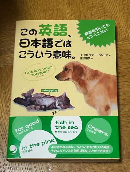 この英語、日本語ではこういう意味。