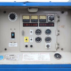 直☆千葉県 ヤンマー AG60S-2 ディーゼル発電機 防音型 60kVA 三相200/220V 単相100/110Ｖ◆3K-416の画像3