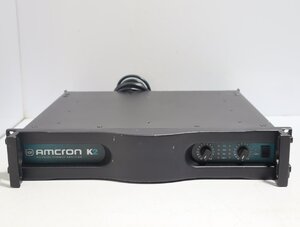 140*AMCRONamk long high Performance power amplifier K2*3K-439