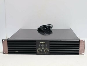 140*Panasonic Panasonic RAMSA Ram saWP-1100A 2 channel power amplifier *3K-644