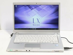 80☆Panasonic Let's Note CF-LX6 Core i5-7200U/メモリ4GB/HDD320GB◆3K-705