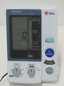 60☆OMRON オムロン 血圧計 HEM-907 部品取り□0409-104