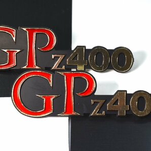 Z400GP 新品 サイドカバーエンブレム 送料275円 検 GPZ400F Z250FT Z400FX Z400J ゼファー400 ゼファー750Z1 Z2 KAWASAKI 当時 旧車 希少の画像1