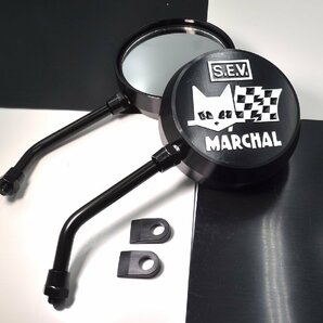 マーシャル 当時旧車用 Z2タイプ ミラー 左右Set MARCHAL 検/Z1 Z2 MK2 Z1R Z900 KZ1000 Z400FX GS400 GT380 KH400 SS250 マッハ キジマの画像1