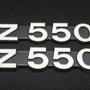 Z550 サイドカバー 新品 エンブレム 送料275円 検/Z400FX Z400J Z550FX Z750FX Z1R Z1 Z2 MK2 ゼファー400 ゼファー750 当時 旧車の画像1