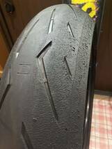 中古MCタイヤ 2021年製造 PIRELLI DIABLO ROSSO CORSAⅡ 180/55ZR17 ピレリ ロッソ コルサ2 180 55 17 1521 M3070_画像2