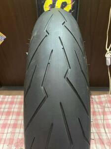 中古MCタイヤ 2021年製造 PIRELLI DIABLO ROSSOⅢ 120/70ZR17 ピレリ ディアブロ ロッソ3 120 70 17 4821 M3072