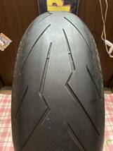 中古MCタイヤ PIRELLI DIABLO ROSSOⅢ 190/55ZR17 ピレリ ロッソ3 190 55 17 5119 M3093_画像1