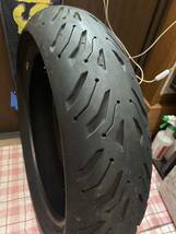 中古MCタイヤ 2022年製造 MICHELIN 2CT+ ROAD6 160/60ZR17 ミシュラン ロード6 160 60 17 0122 M3100_画像5