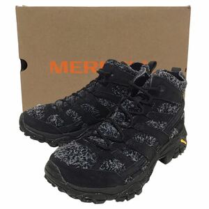 [ новый товар ] MERRELL Moab 2 Decon Midmererumo Abu ti темно синий треккинг ботинки высокий King обувь 26.5. черный замша Vibram 