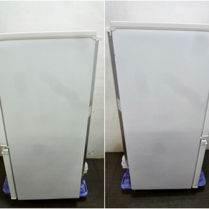 シャープ 2ドア 冷蔵庫 137L SJ-D14C-W 動作良好 「つけかえどっちもドア」「耐熱100度のトップテーブル」SHARPの画像2