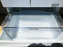 【 3ヵ月保証 】美品　高年式　2020年製　東芝　6ドア　冷蔵庫　VEGETA　GR-S460FZ　動作良好　461L　フレンチドア　ホワイト　TOSHIBA_画像4