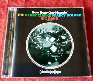 THE KENNY CLARKE FRANCY BOLAND BIG BAND ~ Now Hear Our Meanin'