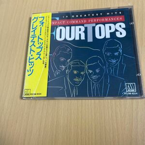 FOUR TOPS 19 Greatest Hits (Compact Command Performances) 国内盤　帯付き