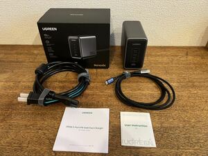 UGREEN Nexode 300W 充電器 PD3.1対応 5ポート急速充電 USB USB-C PD USB-A GaN