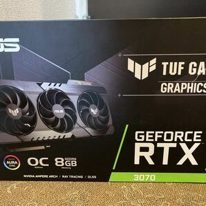 【1円スタート】ASUS GeForce RTX 3070 TUF GAMING 8GB OCの画像1