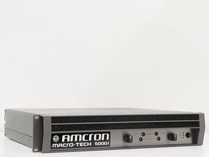 ■□AMCRON MACRO-TECH 5000i パワーアンプ MA-5000i アムクロン 元箱付□■010823003Jm□■