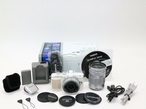 ●○【元箱付】OLYMPUS PEN Lite E-PL7 EZダブルズームキット ミラーレス一眼カメラ マイクロフォーサーズ オリンパス○●020893002m○●