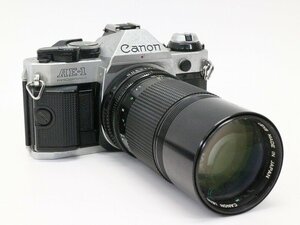 ●○Canon AE-1 PROGRAM/NEW FD 200mm F4 フィルム 一眼レフカメラ FDマウント キャノン○●020881003J○●