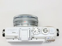 ●○【元箱付】OLYMPUS PEN Lite E-PL7 EZダブルズームキット ミラーレス一眼カメラ マイクロフォーサーズ オリンパス○●020893002m○●_画像3