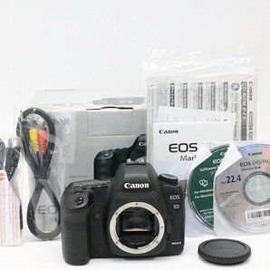 ●○【元箱付】Canon EOS 5D MarkII デジタル一眼レフカメラ ボディ EFマウント Mark2 キャノン○●019585008Jm○●の画像1