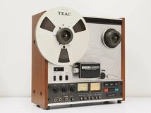 ■□TEAC A-3300SR オープンリールデッキ 60Hz仕様 10号リールテープ4本付 テープティアック□■018648004J-2□■_画像1