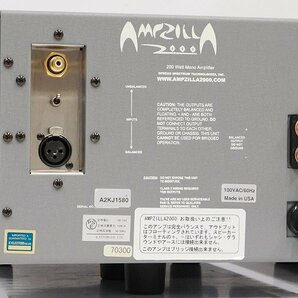 ■□SST Ampzilla 2000 モノラルパワーアンプペア S.S.T アンプジラ 正規品 元箱付(Ambrosia 2000 プリアンプ 同時出品中■021009003m-2□の画像5