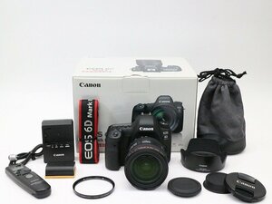 ●○【シャッター数7100回以下】Canon EOS 6D Mark II EF 24-70 F4L IS USM Kit/TC-80N3 デジタル一眼レフカメラ キャノン●020226001m○●