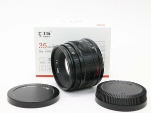 ●○【美品・元箱付】7Artisans 35mm F1.4 FUJIFILM カメラレンズ 標準 単焦点 富士フィルムXマウント 七工匠○●021167003m○●