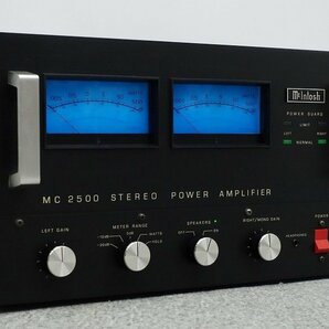 ■□McIntosh MC2500 パワーアンプ マッキントッシュ□■019345002W□■の画像1