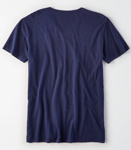 セール! 正規品 本物 新品 アメリカンイーグル Vネック Tシャツ AMERICAN EAGLE 最強カラー ネイビー 着心地抜群 綿100% L ( XL_画像2
