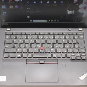 中古美品 フルHD 13.3型 Lenovo ThinkPad X13 Gen1 Type-20T3 Windows11 10世代 i5-10310u 8GB NVMe 256GB-SSD カメラ 無線Wi-Fi6 Office付の画像7