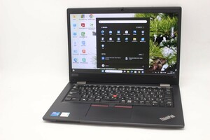  中古 フルHD 13.3型 Lenovo ThinkPad L13 Gen2 Windows11 11世代 i7-1165G7 16GB NVMe 512GB-SSD カメラ 無線 管:1606m