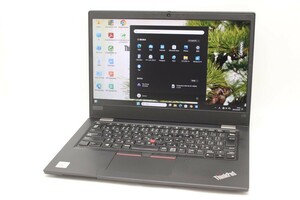 900時間 中古 フルHD 13.3型 Lenovo ThinkPad L13 Gen1 Windows11 10世代 i7-10510U 16GB NVMe 512GB-SSD カメラ 無線 Office付 管:0941m