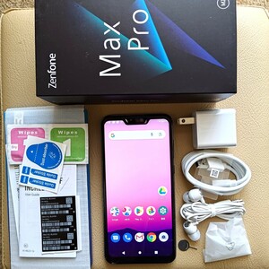 ■ZB631KL■⑧ASUS ZenFone Max Pro M2 ZB631KL RAM:6GB ROM:64GB SIMフリー 国内仕様 ミッドナイトブルー