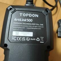 TOPDON AL500 OBD2 故障診断機 スキャンツール　半年使用_画像3